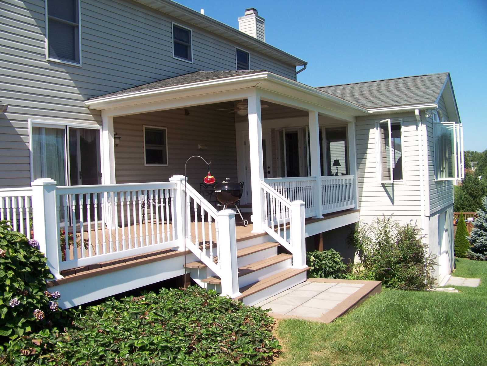 Addition porch and Deck